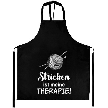 Discover Knitting therapy hobby needlework wool gift Aprons