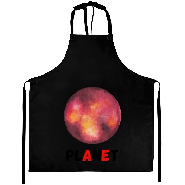 Discover Black and Red Ball Basketball Logo Aprons