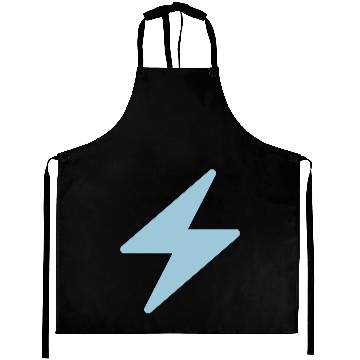 Discover Blue Lightning Bolt Aprons