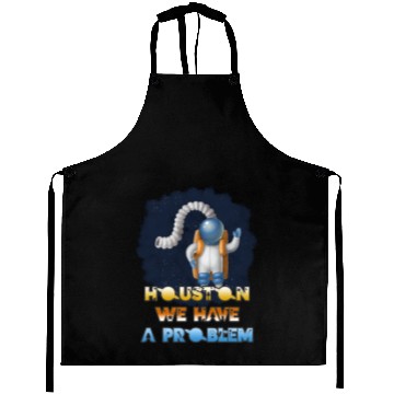 Discover Houston we have a problem Aprons