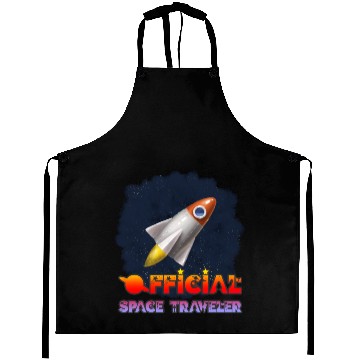 Discover Official Space Traveler Aprons