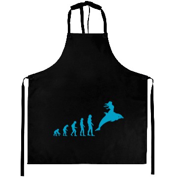 Discover Dolphin Lovers Cute Whale Funny Evolution Gift Aprons