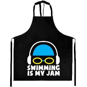 Discover Funny Swimming Swimmer Swim Aprons