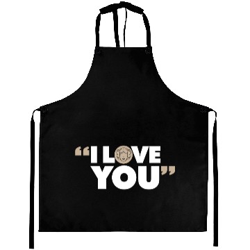 Discover "I Love You" – Matching Couple Aprons