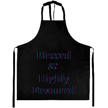 Discover Blessed highly favoured Aprons