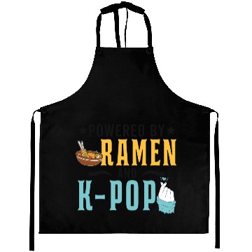 Discover Korean Pop Ramen K-POP South Korea Gift Aprons