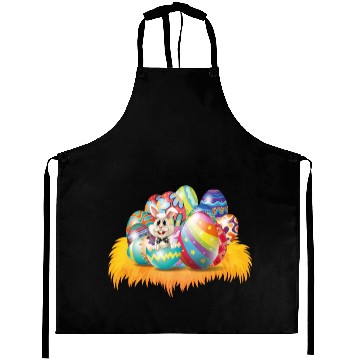Discover Children's Easter Aprons With Cute Easter Bunnies