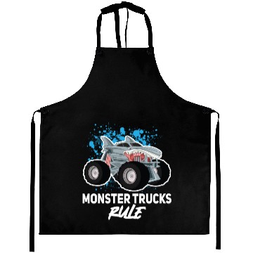 Discover Monster Trucks Rule... Monster Truck Aprons