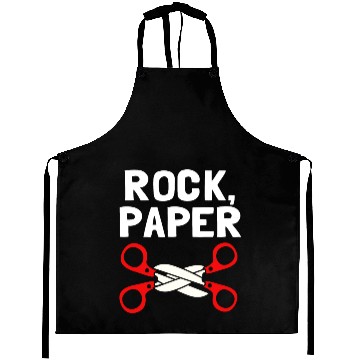 Discover Rock Paper Scissors Lesbian LGBT LGBTQ Aprons