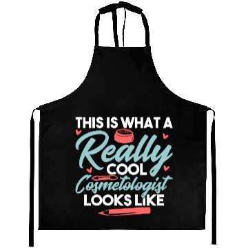 Discover Esthetician Styling Cosmetology Gift Aprons