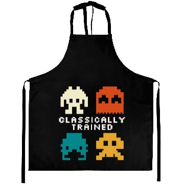 Discover Classically Trained Vintage Retro Gaming Aprons