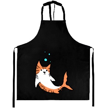 Discover Cat Fish Shark Aprons