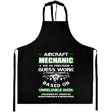 Discover Proud Aircraft Mechanic Gift Aprons
