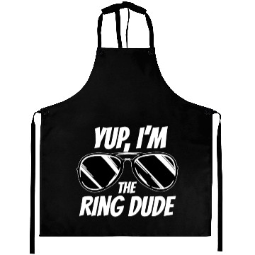 Discover Yup, I'm The Ring Dude Bling Security Aprons