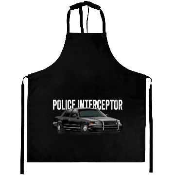 Discover Police Interceptor Crown Vic Patrol car Aprons