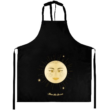 Discover Sun Moon Phases Tarot Aprons