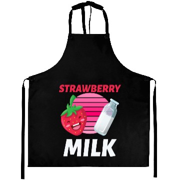 Discover Strawberry Milk Aprons