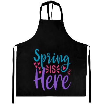 Discover Spring is Here, Gift for Spring Aprons