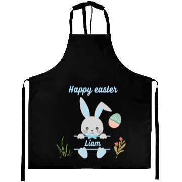 Discover Happy easter liam cute easter bunny gift Aprons