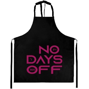 Discover No Days Off Aprons