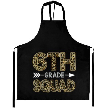 Discover 6th Grade Squad Leopard Aprons Sixth Grade Teacher