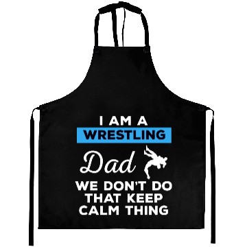 Discover Funny Wrestling Dad Aprons