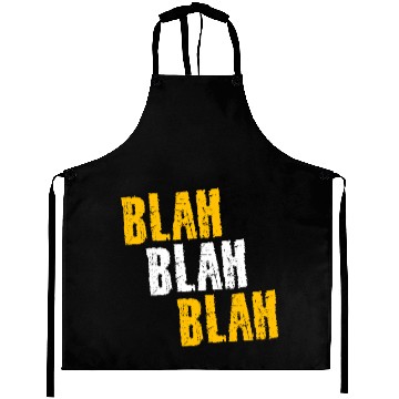 Discover Blah Blah Blah Aprons