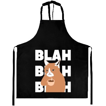 Discover Blah Blah Blah Cat With Coffee Aprons
