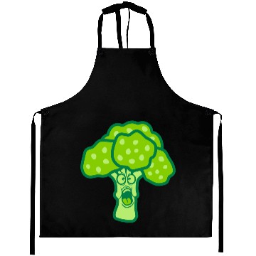 Discover Afraid frightened broccoli Aprons