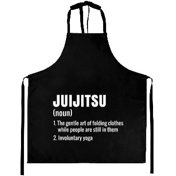 Discover Funny Jujutsu JuJitsu Ju-Jitsu Definition Aprons