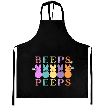 Discover Beeps 'n Peeps Funny Easter Gift Aprons
