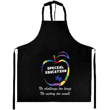 Discover Autism Special Education Teacher Aprons