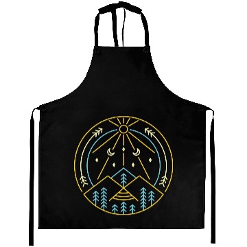 Discover Nature Abstract Geometry 3 Aprons