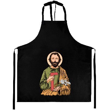 Discover Saint Joseph Catholic Saint Aprons