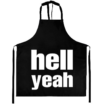 Discover hell yeah Aprons