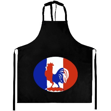 Discover Flag France The rooster Aprons