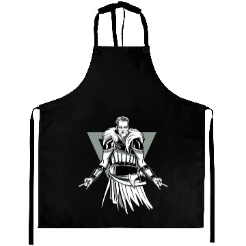 Discover Viking Viking Head Odin Thor Axe Ragnar Fighter Aprons