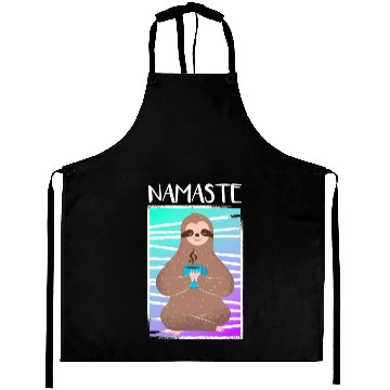 Discover Sloth Lazy Hanging Out Hanging Out Aprons