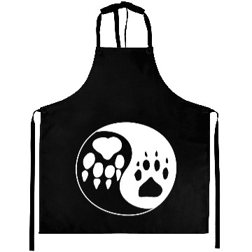 Discover Ying Yang Paw Aprons