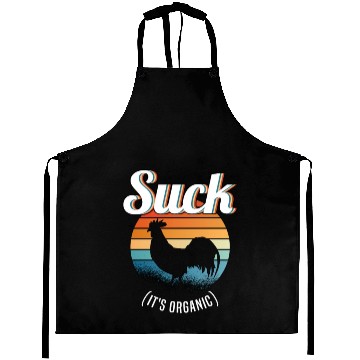 Discover Suck Cock Hahn Gay Pride Gay Gay Funny Aprons