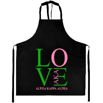 Discover Aka Aprons Love Sorority Gift Alpha Kappa Aka Parap