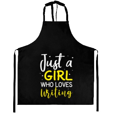 Discover Author Book Writer Literature Bookworm Writing Aprons