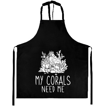 Discover Coral Frag Gift Reef Aquarium Fish Tank Aquarist Aprons