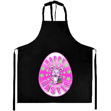 Discover Easter Egg Happy Easter Aprons