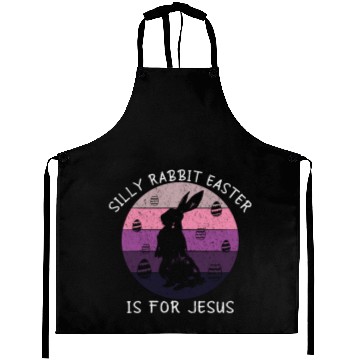 Discover Silly Rabbit Easter Is For Jesus Aprons