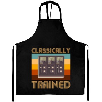 Discover Classically Trained | Retro Music Lover Aprons