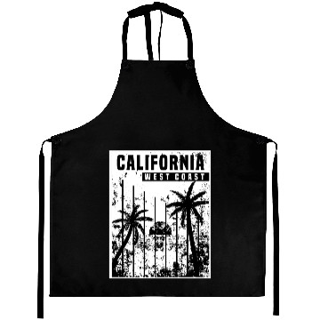Discover California West Coast Aprons