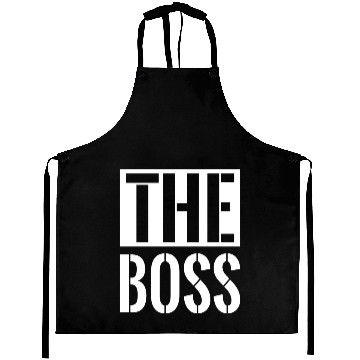 Discover The boss- Funny gift Aprons