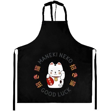 Discover Maneki Neko: Lucky Cat Aprons