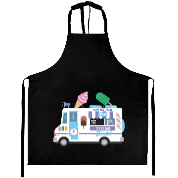 Discover Ice Cream Truck Driver Aprons